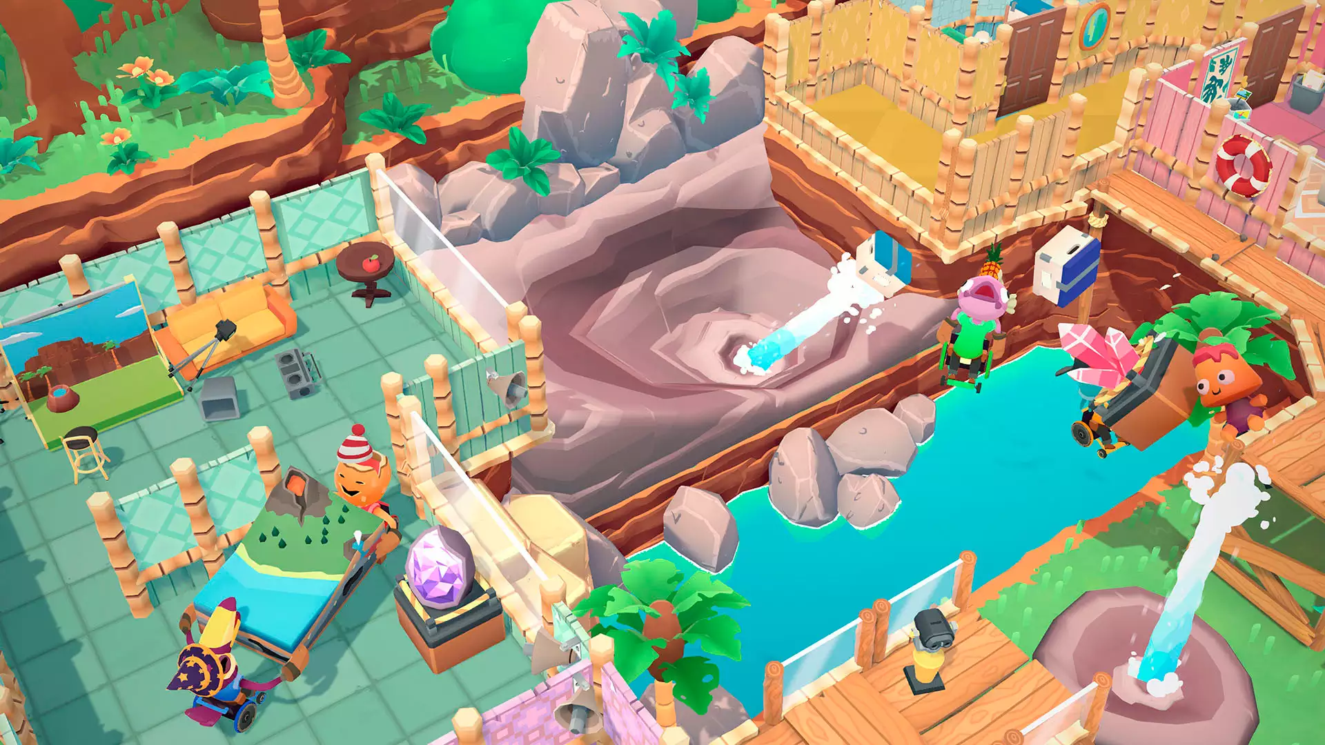 SteelSeries раздает DLC Movers in Paradise для игры Moving Out в Steam