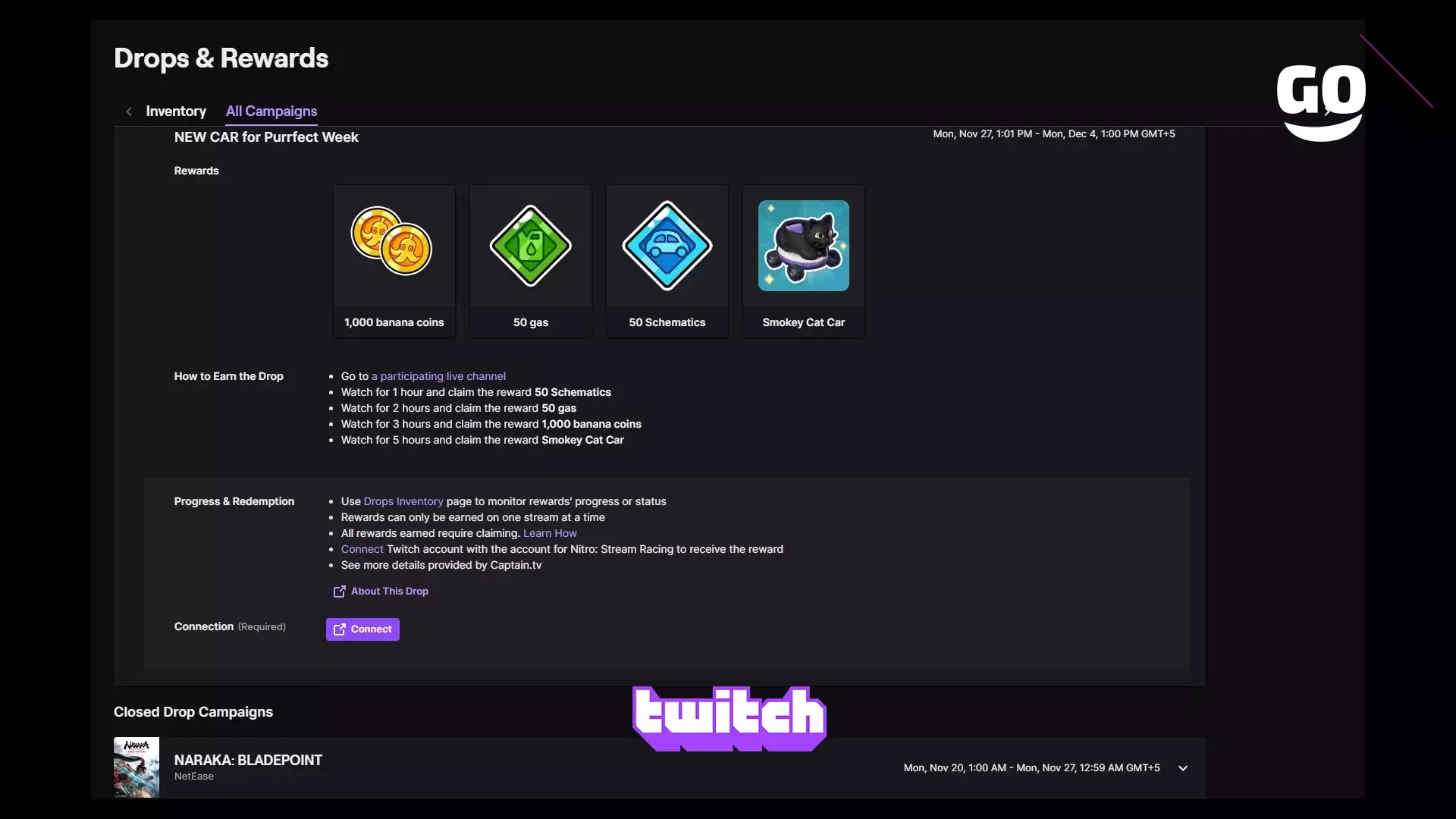 Эксклюзивные бонусы Twitch Drops: Новый облик машины для Nitro: Stream Racing