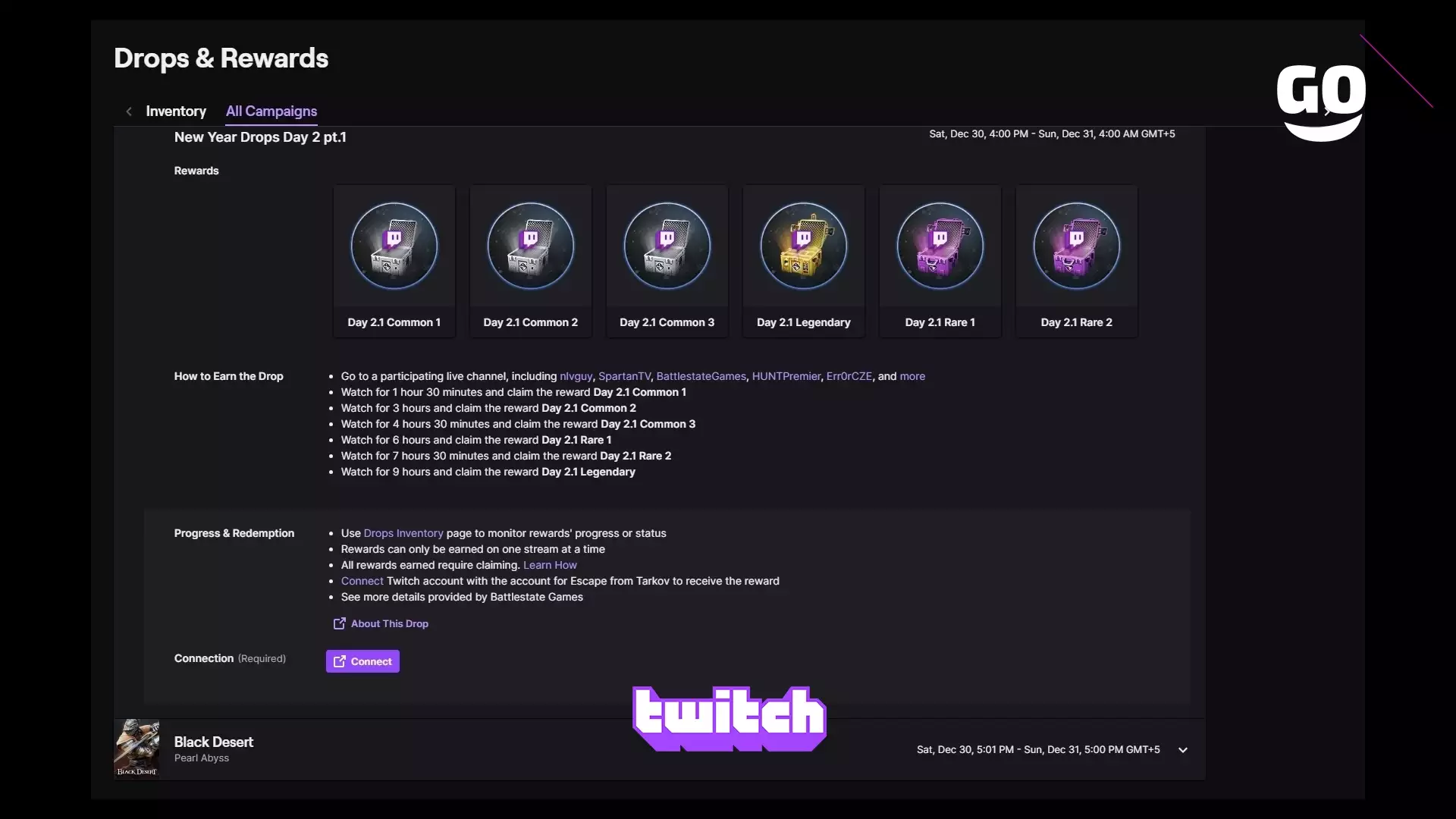 Новогодние Сюрпризы на Twitch: День 2, Часть 1 в Escape from Tarkov