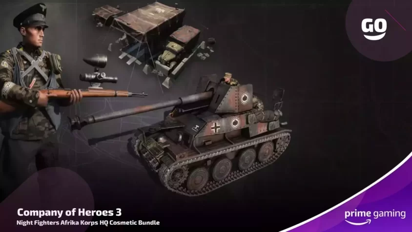 Night Fighters Afrika Korps HQ Cosmetic Bundle