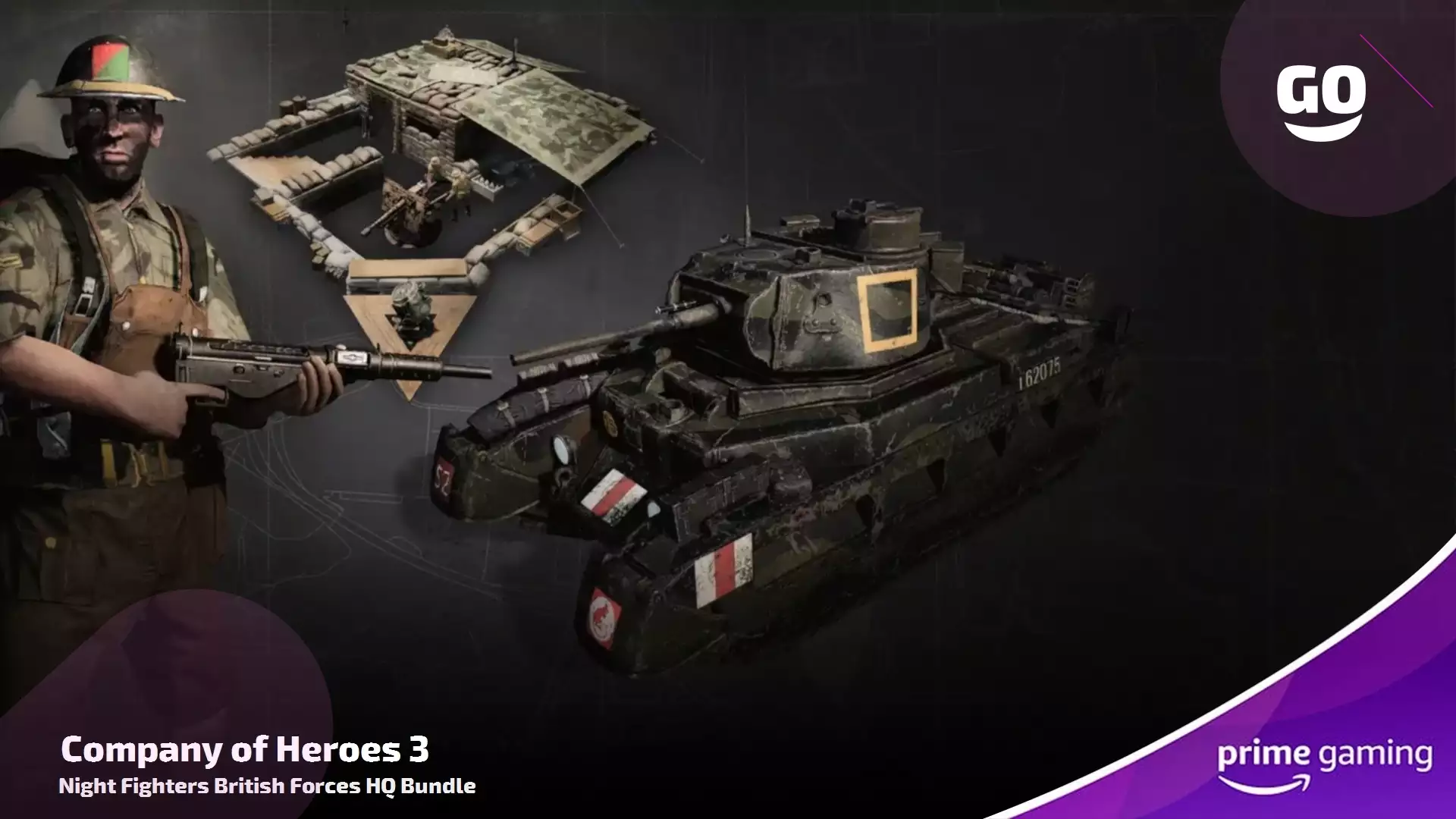 Prime Gaming: Бонусы Night Fighters для Company of Heroes 3