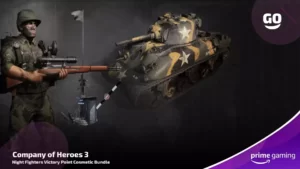 Prime Gaming вознаграждает игроков Company of Heroes 3 уникальным комплектом обликов Night Fighters Victory Point