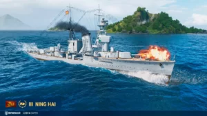 В Steam раздается Ning Hai для World of Warships