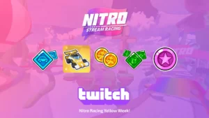 Twitch Drops: Yellow Week! для Nitro: Stream Racing