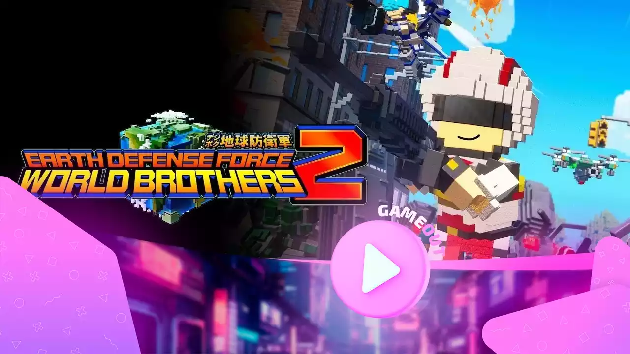 Возвращение кубических героев: трейлер Earth Defense Force: World Brothers 2