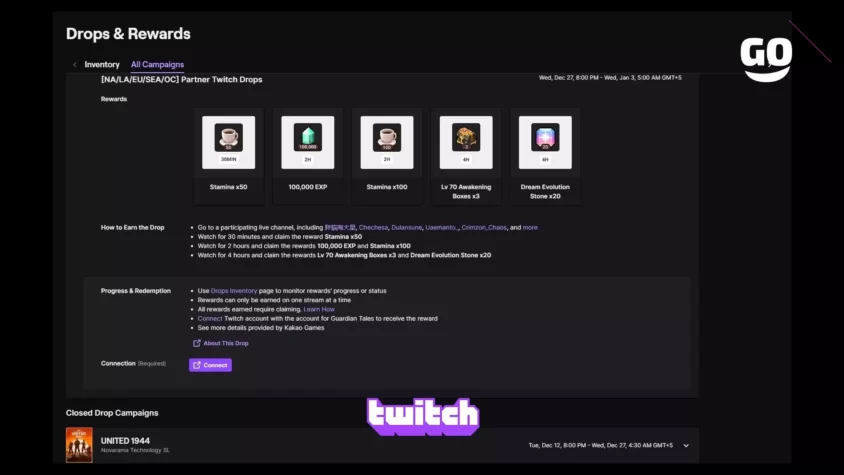 [NA/LA/EU/SEA/OC] Partner Twitch Drops