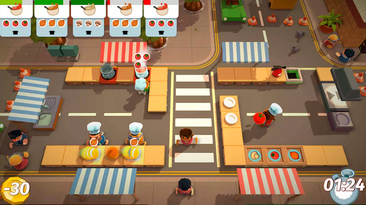 Overcooked раздается бесплатно в Epic Games Store