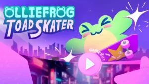 Olliefrog Toad Skater: трейлер игры с крутыми трюками на скейтборде