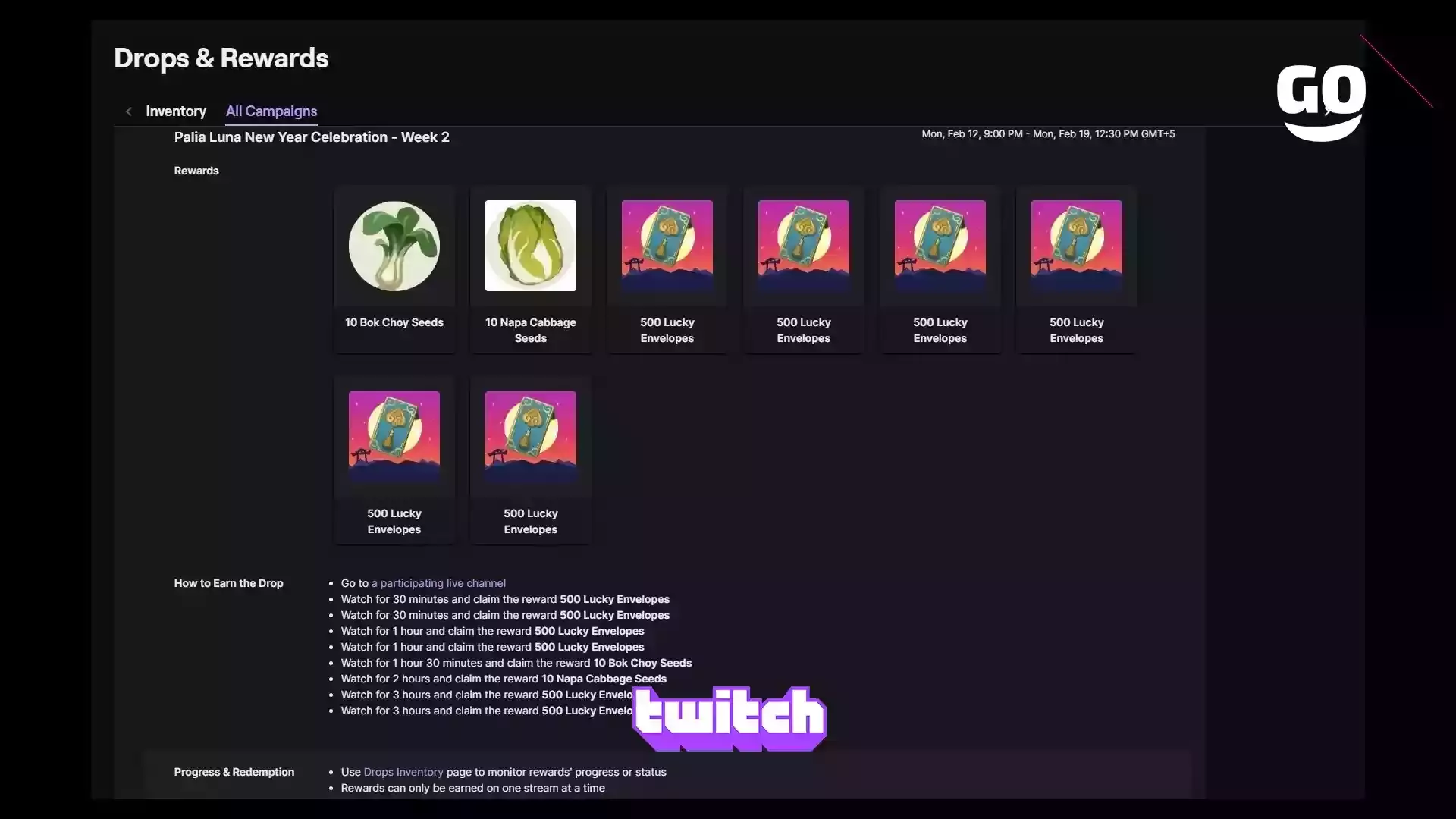 Встречайте Twitch Drops: веселые подарки к Лунному Новому году в Palia — Неделя 2
