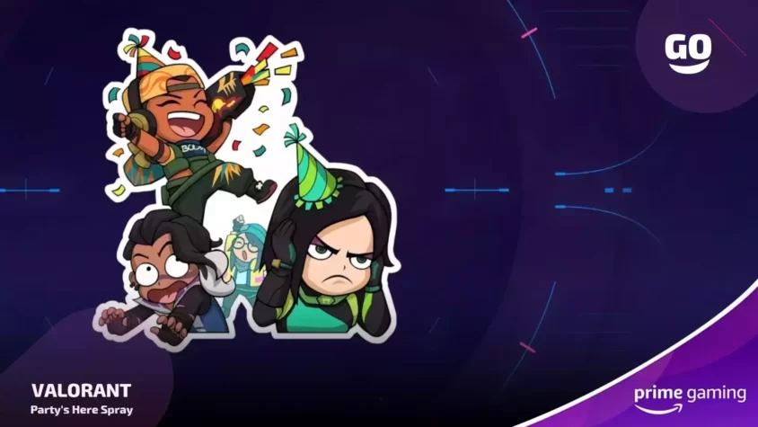 Party's Here Spray