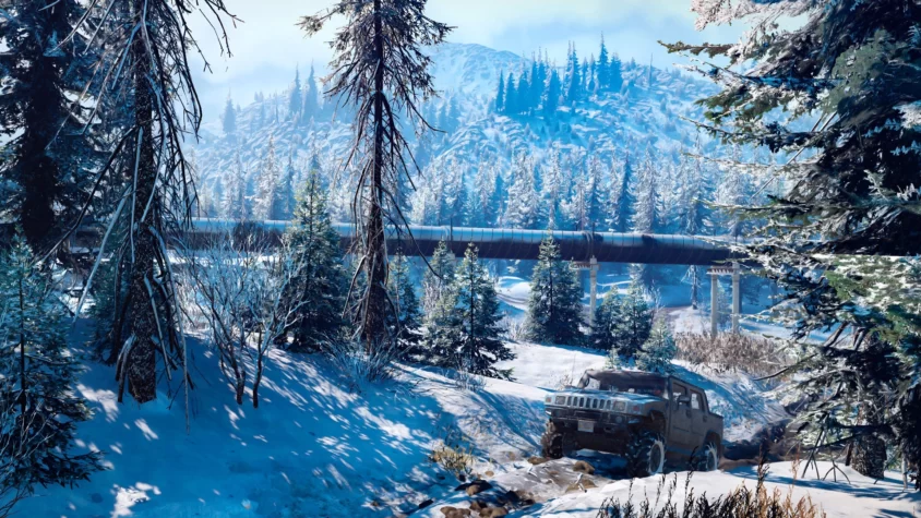 patch-notes-27.0-snowrunner Новый грузовик Kenworth W990 в игре SnowRunner после обновления Патч 27.0