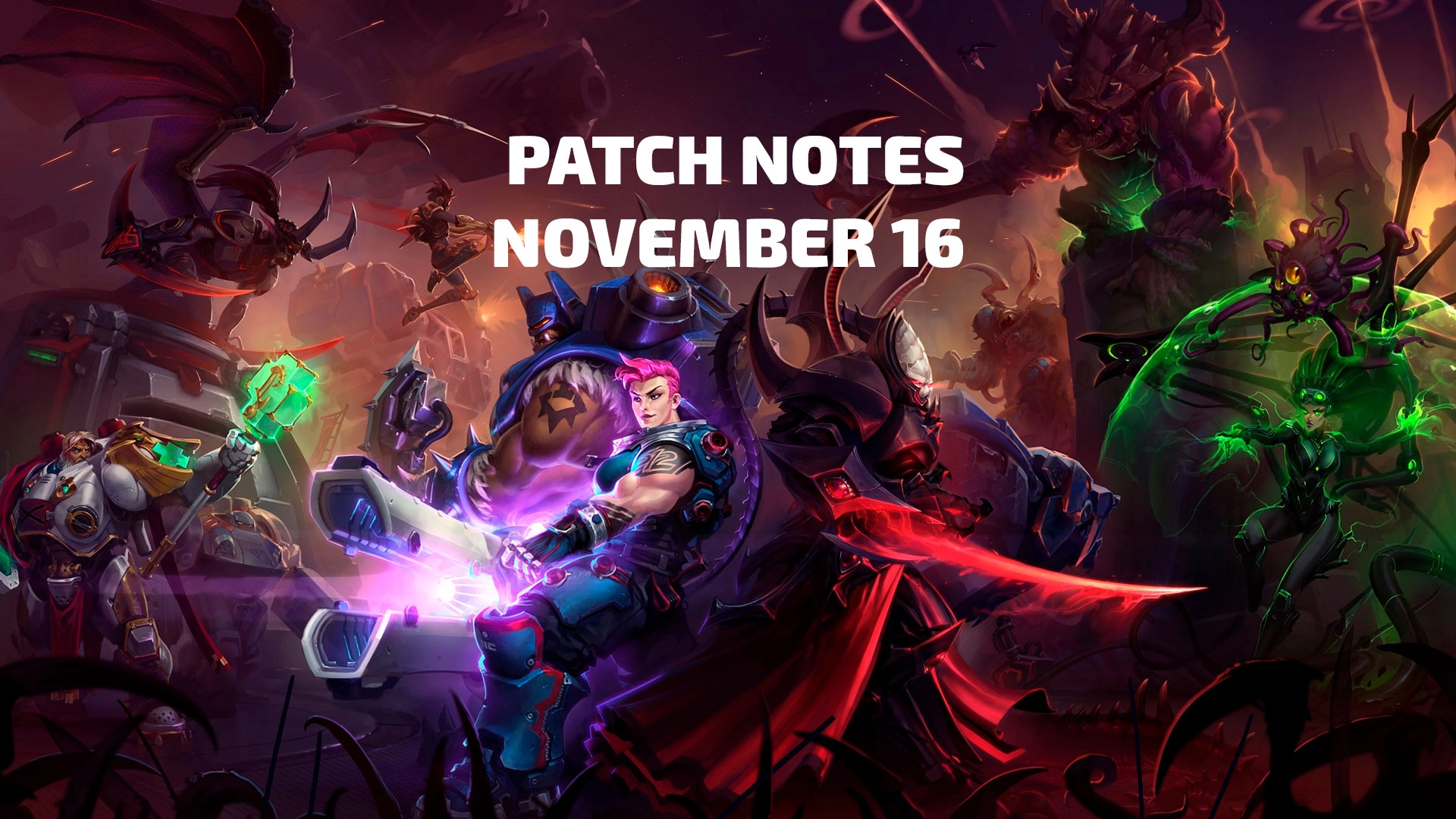 Heroes of the Storm: Обновление 16 Ноября 2023 — Подробный разбор