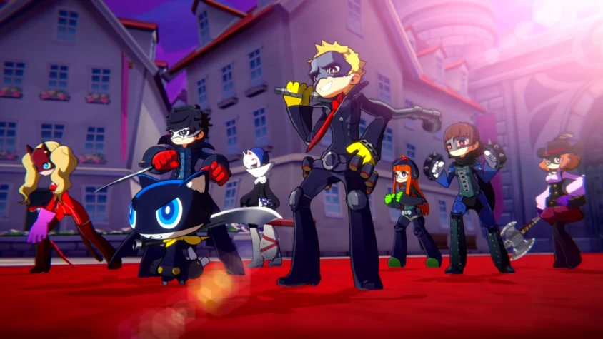 persona-5-tactica Скриншот Persona 5 Tactica с Призрачными похитителями