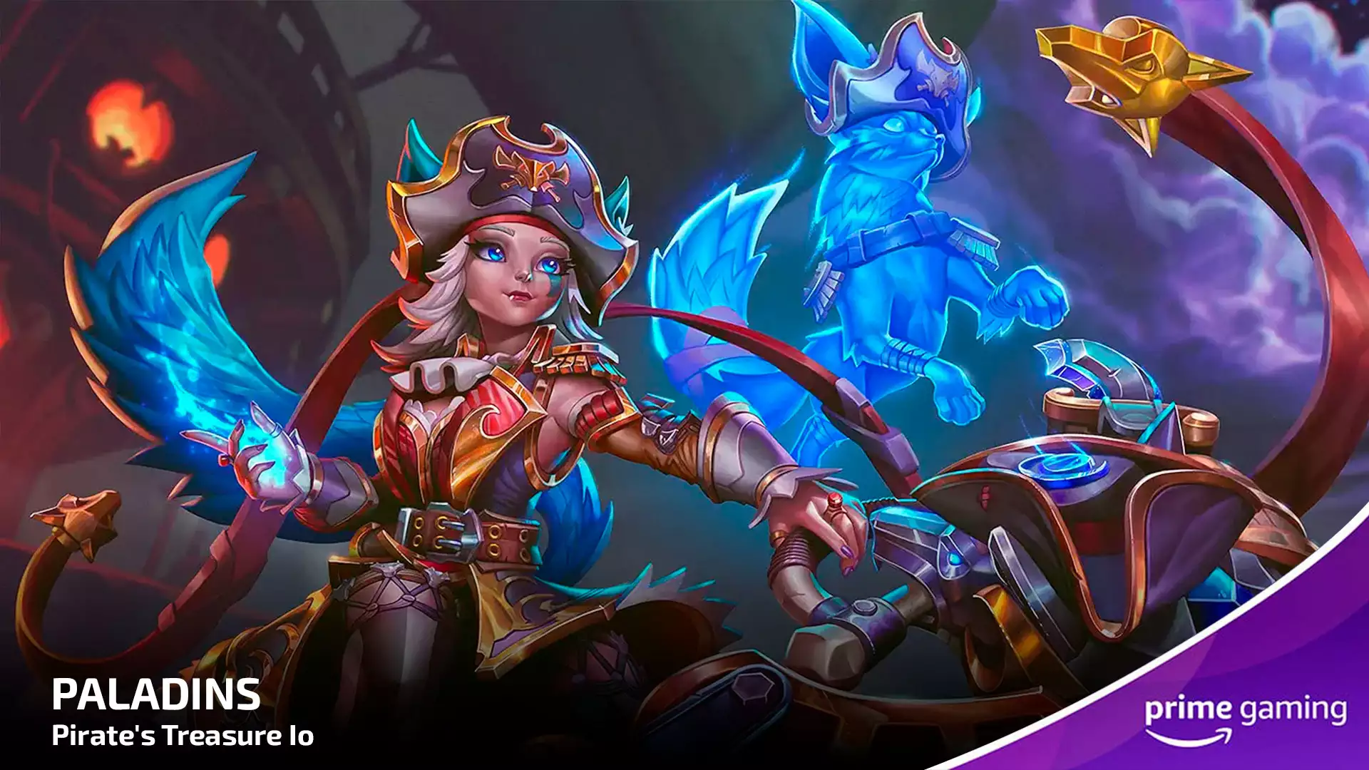 Prime Gaming: Pirate’s Treasure Io для Paladins
