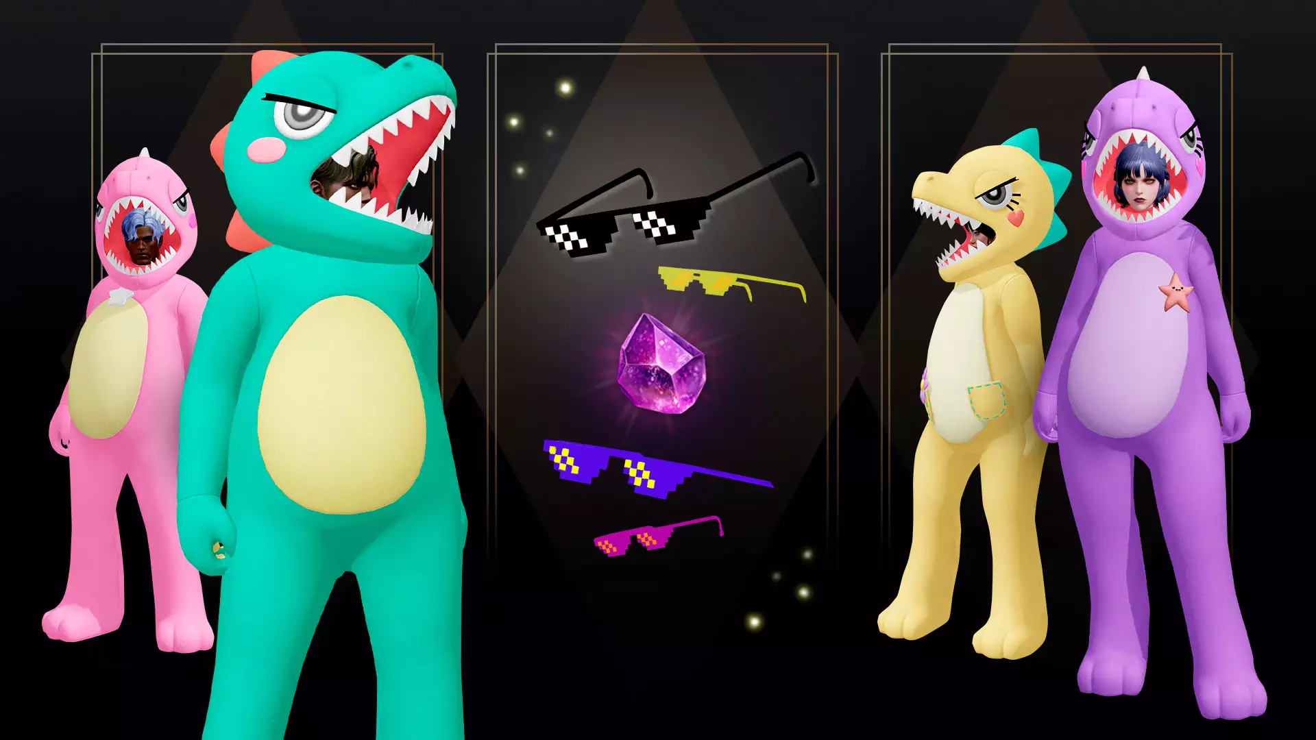 Twitch Drops: Pixel Glasses Fruit Dragon Skins для Lost Ark