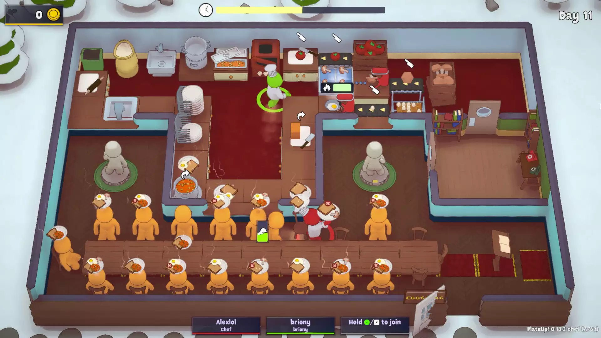 Бесплатные выходные для игры PlateUp! в Steam