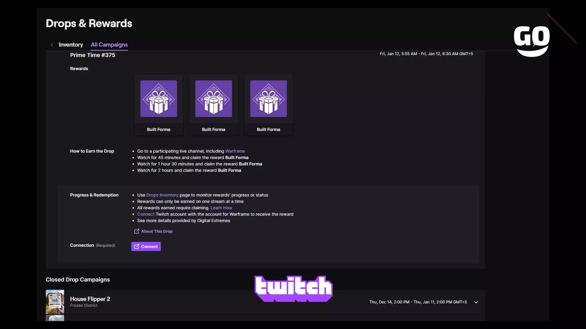 Prime Time #375 в Warframe с Twitch Drops