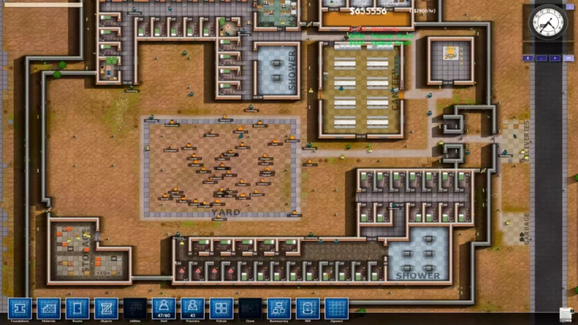 Prison-Architect-free-weekend Prison Architect game screenshot