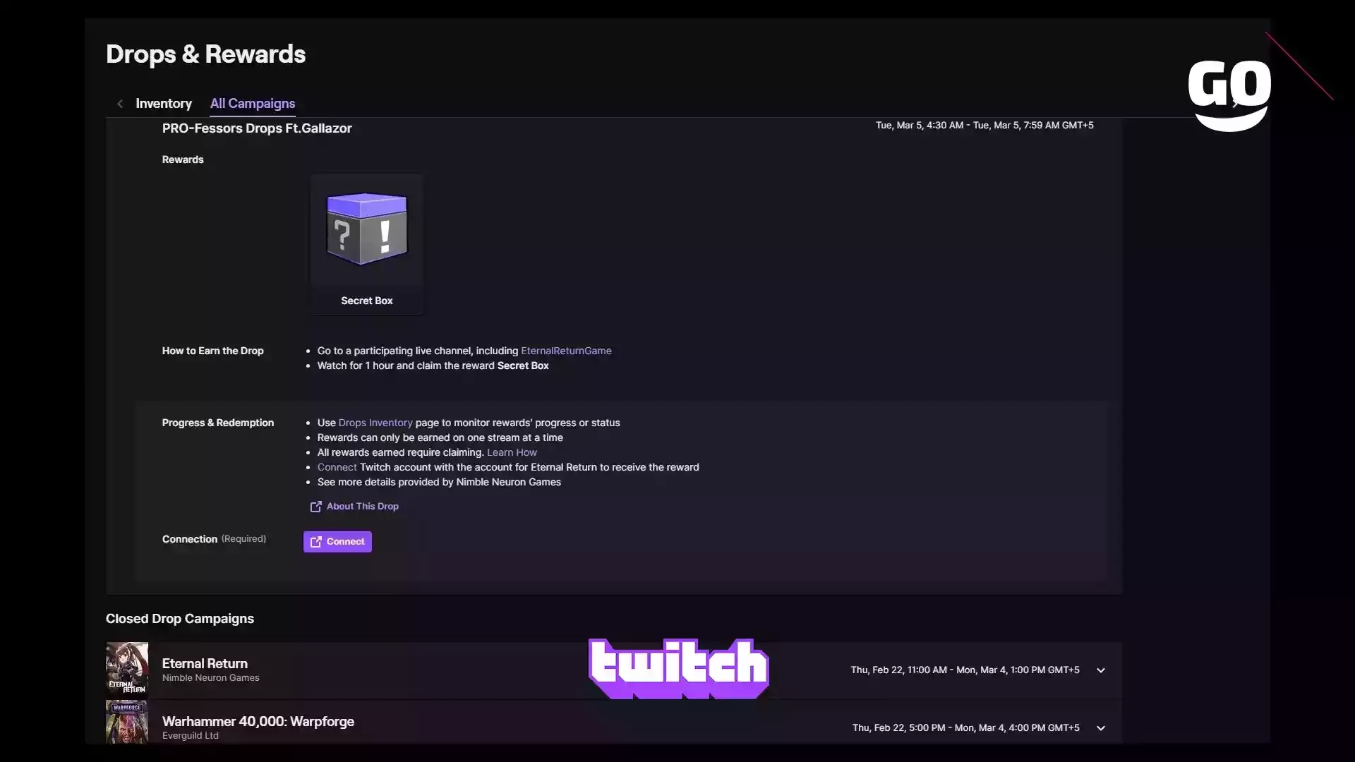 Бонусы от Twitch Drops и Gallazor для поклонников Eternal Return