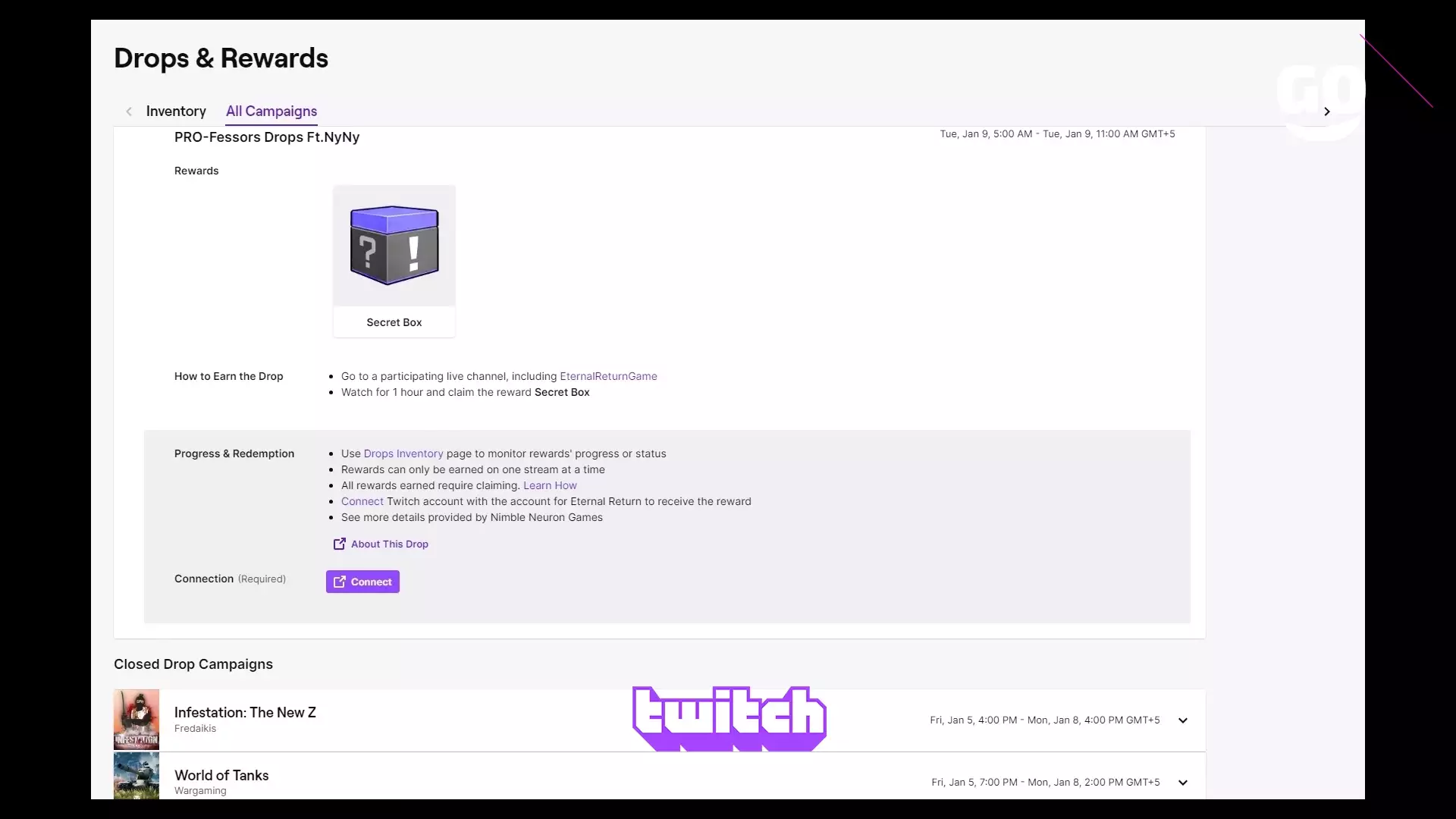 Уникальные Подарки от Twitch Drops в Eternal Return