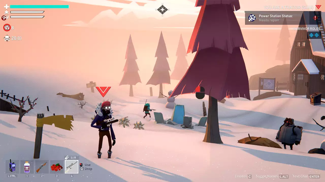 В Steam проходят бесплатные выходные для игры Project Winter