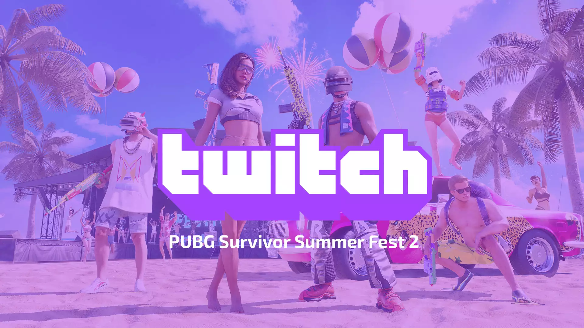 Twitch Drops: PUBG Survivor Summer Fest 2