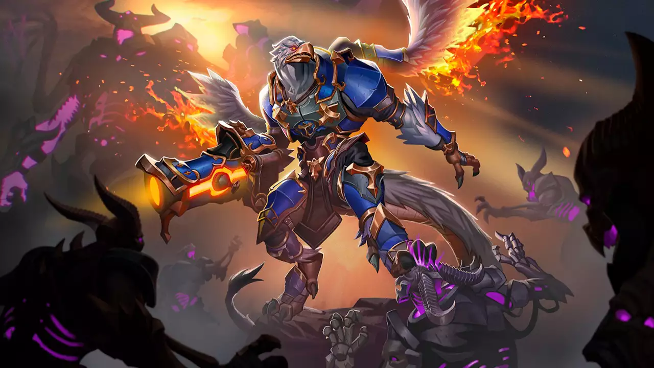 Prime Gaming раздает Pyre Warrior Drogoz для Paladins