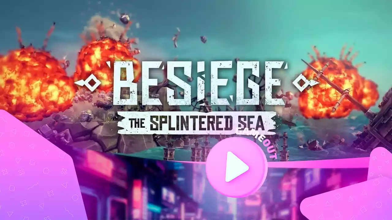 Besiege: The Splintered Sea — трейлер нового плавания среди разрушений