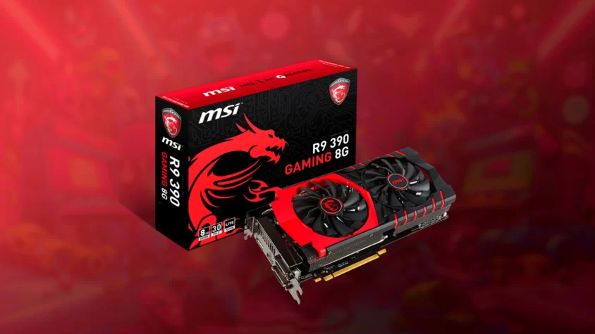 Radeon R9 390 Видеокарта
