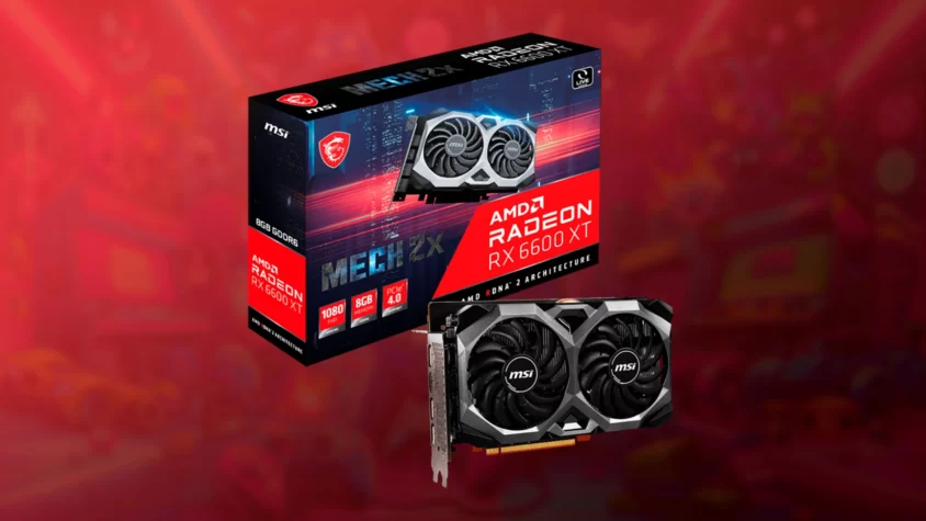 Radeon RX 6600 XT видеокарта