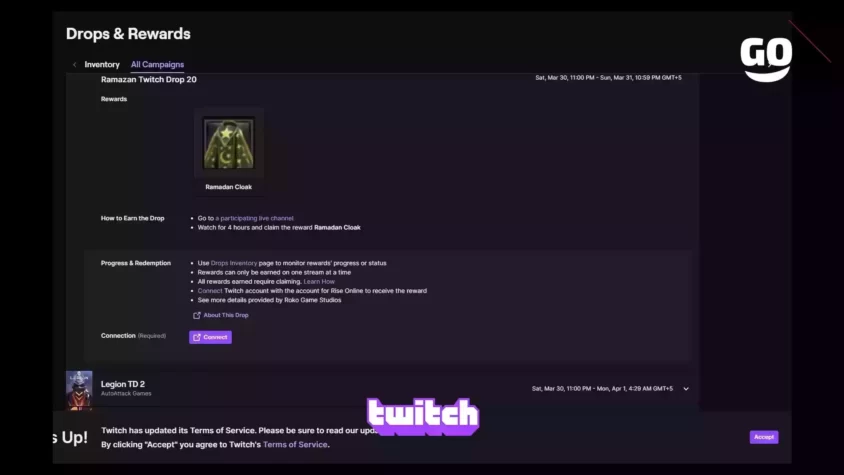 Ramazan Twitch Drop 20
