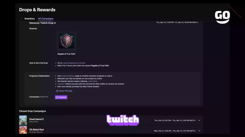 Эксклюзивный игровой пак Ramazan Twitch Drop 4 от Twitch Drops Ramazan Twitch Drop 4