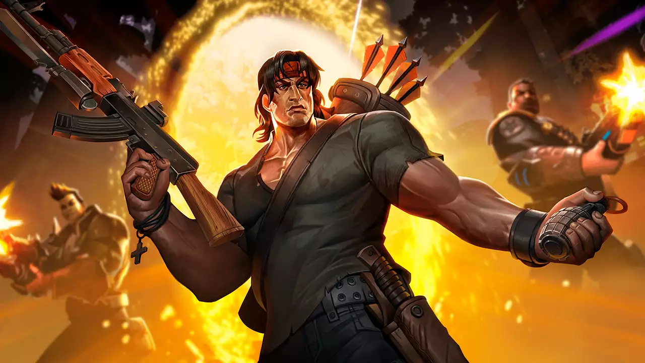 Игровой набор Rambo доступен по подписке Prime Gaming для игры Paladins