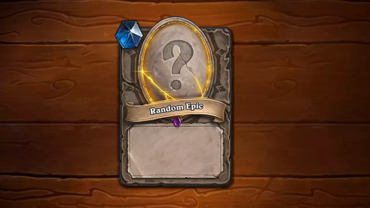 Prime Gaming раздает Random Standard Epic Card для Hearthstone в мае 2023