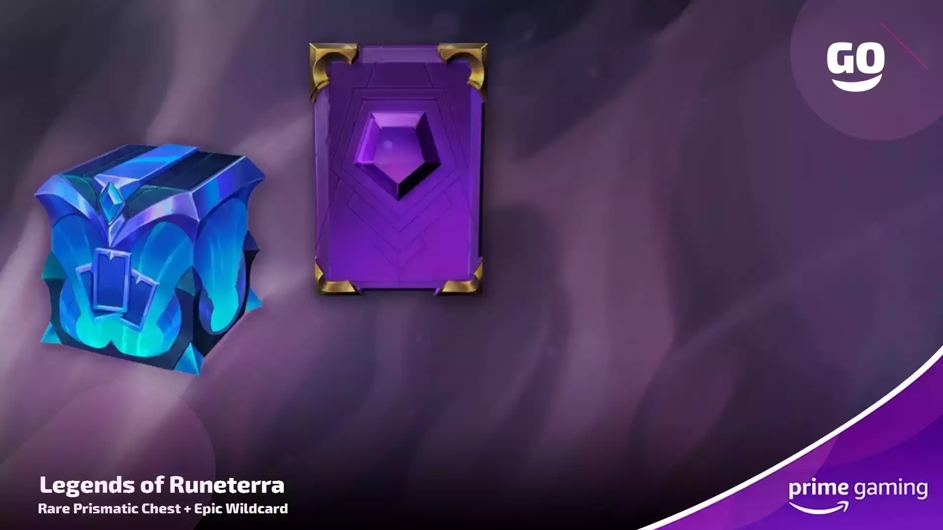 Prime Gaming: Rare Prismatic Chest + Epic Wildcard для Legends of Runeterra