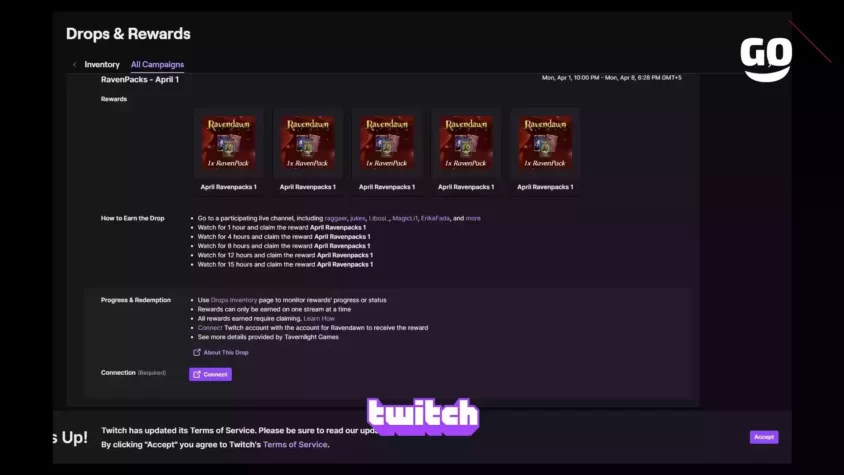 RavenPacks - April 1