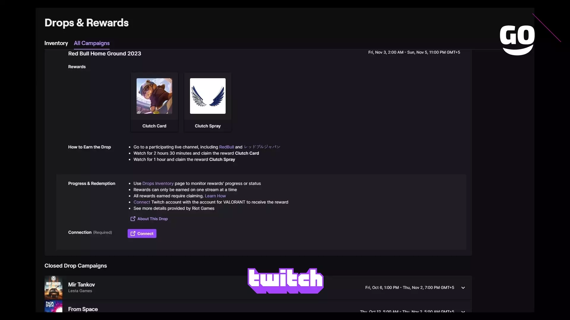 Twitch Drops раздает Red Bull Home Ground 2023 для VALORANT