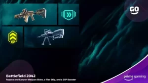 Prime Gaming: Repose и Canyon Weapon Skins, пропуск уровня и бустер 2XP для Battlefield 2042