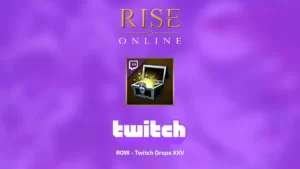 Twitch Drops: ROW XXV для Rise Online