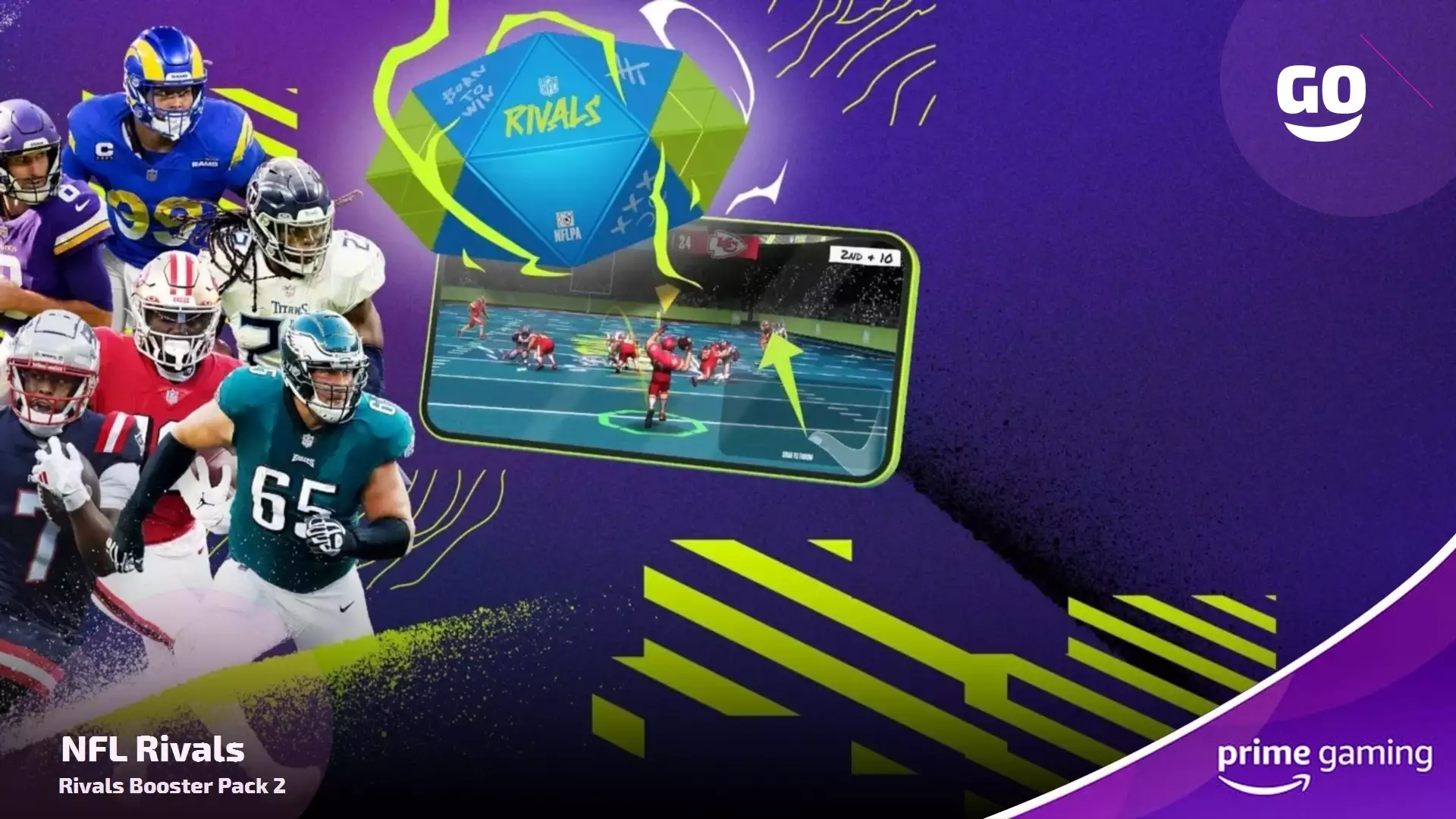 Prime Gaming преподносит игровые подарки Rivals Booster Pack 2 для NFL Rivals