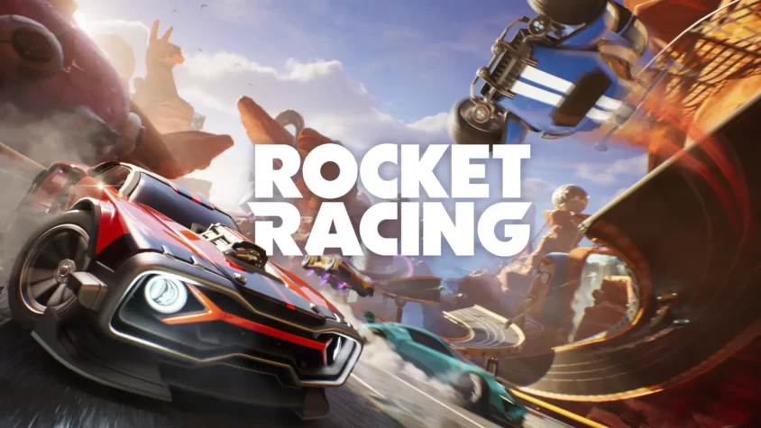 Rocket Racing – Адреналин и скорость на пределе Ракетная гонка на фоне футуристического пейзажа