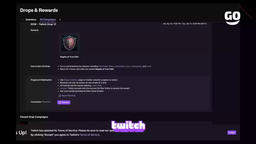 ROW - Twitch Drop 12