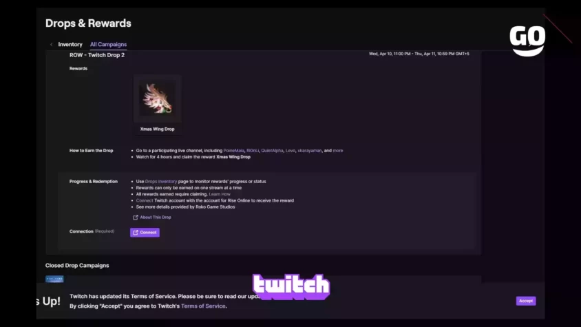 ROW - Twitch Drop 2