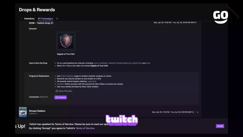 ROW - Twitch Drop 21