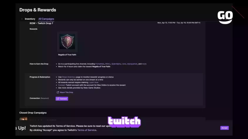 ROW - Twitch Drop 7
