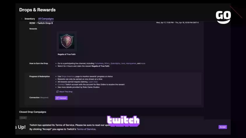 ROW - Twitch Drop 9