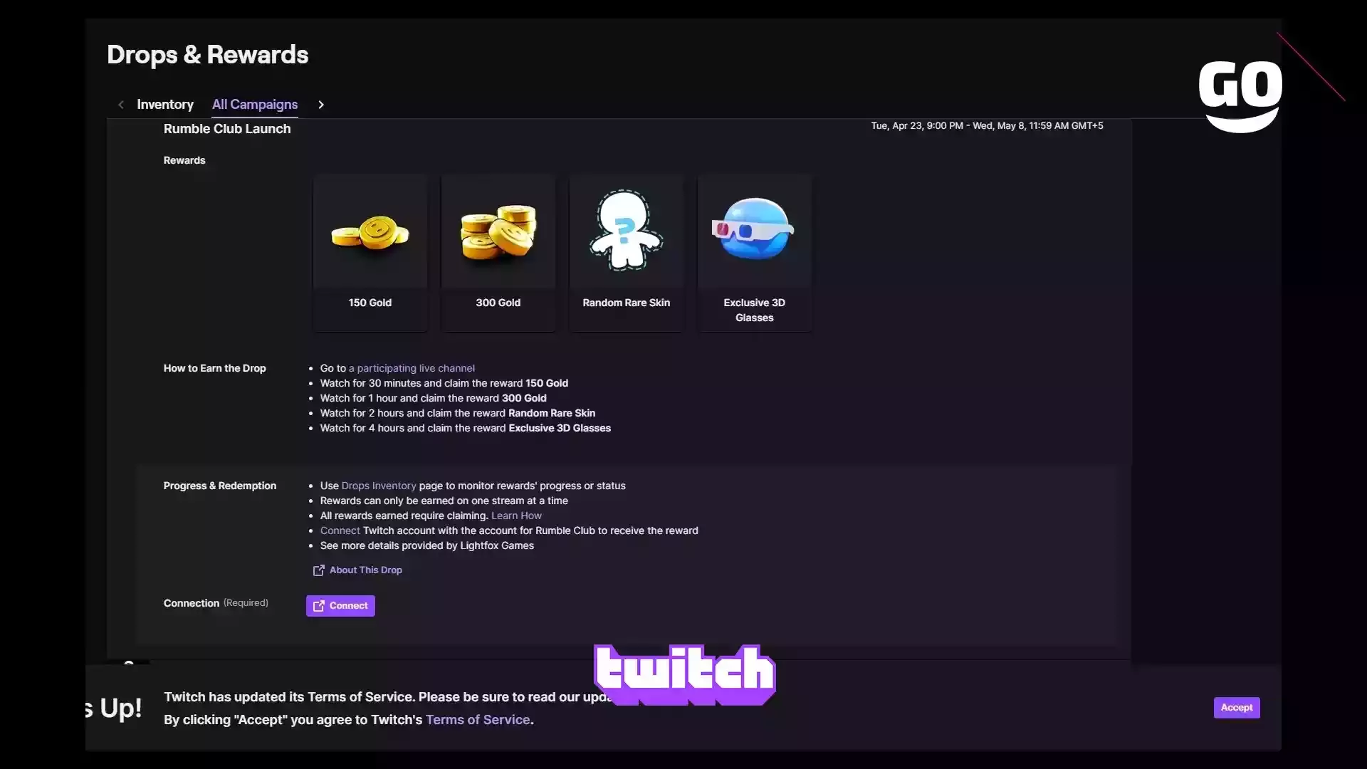 Twitch Drops Подарят Игровые Бонусы на Запуске Rumble Club
