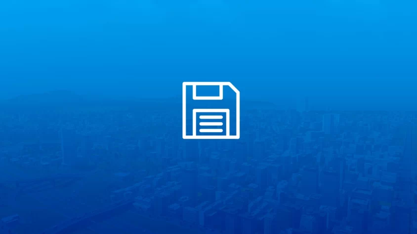 Сохранения в Cities: Skylines