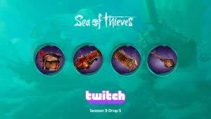 Twitch Drops: Season 9 Drop 5 для Sea of Thieves