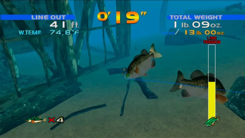 SEGA-Bass-Fishing-game-screenshot SEGA Bass Fishing game screenshot